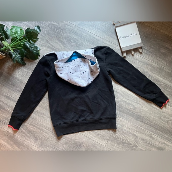 Jordan Kids' Space Glitch Colorblock Pullover Hoodie. Size 8 - 10 years - Picture 8 of 12